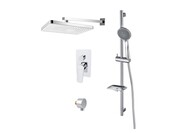 Сет Aquatek Вега  4 в 1 (AQ1046CR+AQ2081CR+AQ2454CR+AQ2011CR) AQ1074CR хром — миниатюра 1