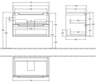   Villeroy & Boch Subway 2.0 (787520449) , 2 ,  , glossy grey A69600FP