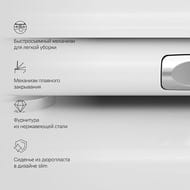 Унитаз подвесной AM.PM Inspire V2.0 безободковый 390х550х410, с сиденьем, белый мат. C50A1700MWSC