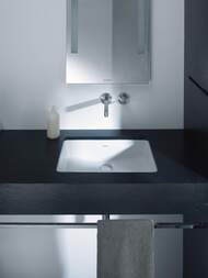 Умывальник встраив. снизу DURAVIT VERO 485х315х160 без отверстия под смес.,перелив 0330480000