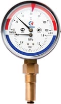 Термоманометр Росма ТМТБ-31Р, 0-120° 0-6 бар 1/2