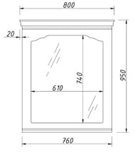 ������� Caprigo ������� 800�950�41 ����: ������� (�����) 33932-085