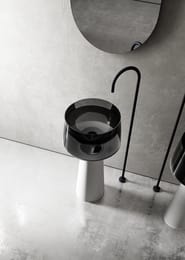   ABBER Kristall 500x500x900 , / AT2706White-Onyx