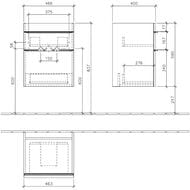 ����� ��� �������� Villeroy & Boch VENTICELLO A922 01 DH (466�426�590) 2 �����, �����, ����� ����