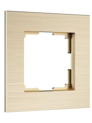 Рамка Werkel на 1 пост AluMax (шампань) W0013511