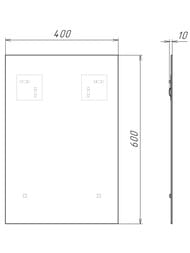 ������� COMFORTY �����-40 (400�600�10) ���������, ��� ��������� 00-00014245