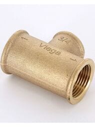 Тройник VIEGA 1"х3/4"х1" В бронза арт. 264 420