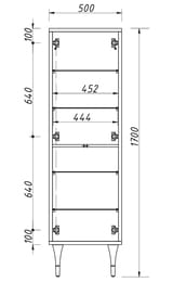  Caprigo   5001700350 , 2  nero lucido 14351-020