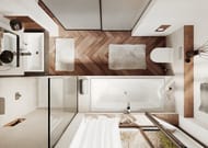   Kaldewei CAYONO DUO 725 (1800800410)  , ,  easy-clean 272500013001