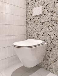 Унитаз подвесной Cersanit CITY OVAL Clean On (505х360х370) без ободка, тонкое сиденье микролифт 63114