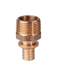 Соединитель РЕХАУ RAUTITAN, 16х1/2"Н RX+, бронза, арт.14563113001