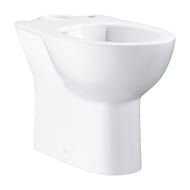 Чаша унитаза-компакт Grohe Bau Ceramic 39349000 (356х400х600) безободковая, горизонтальный выпуск