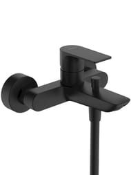 Смеситель для ванны/душа Hansgrohe Rebris E 72450670 однозахватный, матовый черный — миниатюра 1