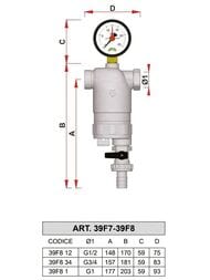 ������ FAR 3/4"�, 100���, � ����������, � ������. ��������, Max: 95 �C, 25���, FA 39F8 34100