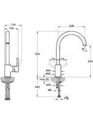 ������! ��������� ��� ����� Vitra Minimax S �������������, ������� ����� 245��, ���� A42091EXP