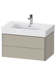 ����� ��� �������� Duravit XSquare 784�397�470 ���������, 2 �����, �����-����� ���. XS4399060600000