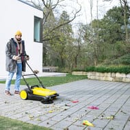 Мусороуборочная машина KARCHER S 6 manually operated, ручная, 38л, арт: 1.766-420.0