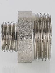 Ниппель VALTEC  3/4"х1/2" латунь никелированная VTr.580.N.0504