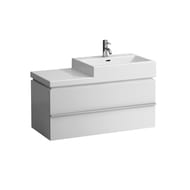Тумба под умывальник Laufen CASE for Living 4.0128.1.075.463.1 (990х455х455) подвесная, 1 ящик, белый матовый