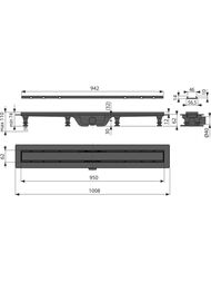   Alcaplast APZ19-950 L=950   