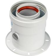 Адаптер для котла вертикал коакс. STOUT DN60/100,совместим с Bosch, Buderus SCA-6010-240100
