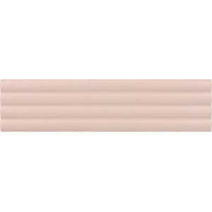 Плитка настенная EQUIPE COSTA NOVA ONDA Pink Stony Matt (50х200) моноколор, розовая, 28531 (кв.м.)