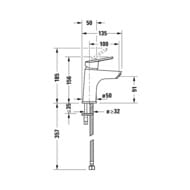    Duravit No.1 N11011002010 FreshStart, , 