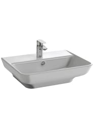 Раковина подвесная Jacob Delafon STRUKTURA EGC112-00 (650х480) с отверстием под смеситель, белая