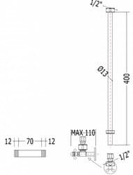 �������� F � �������� ������ DEVON&DEVON l=40 ������� ������ 2DUHL161