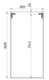 ����� Caprigo Ponza-A 800�1600�250 ���������, ���� �����, ����� �������, ������� 13551F-B231