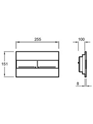 ������� ����� Jacob Delafon E4316-CP ������� ����, ��� �4311, �4312, �4313, �4315 (����)