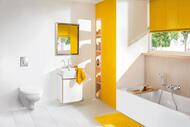 Смеситель Grohe Costa S 21338001 для умывальника на одно отверстие, высокий излив, цепочка