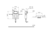 ����� �������� ������� Vitra V12 ��� ���������� �������� �� 3/6� 762-1740-01
