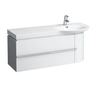 Тумба под умывальник Laufen CASE for Palace 4.0160.2.075.463.1 (1140х375х450) левая, 2 ящика, белый матовый