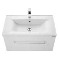 Тумба под раковину AQUATON Мадрид 80 М 1A126801MA010 796x441x400 подвесная, 1 ящик, белый глянец
