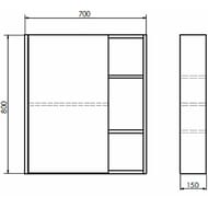 �������-���� COMFORTY ����-70 (700�800�150) ���������, ��� �������� 00-00009272