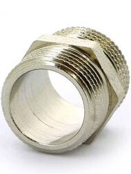 Ниппель Tiemme 3/4"Нх3/4"Н лат.никелир, 1500084(1552N000505) — изображение 4