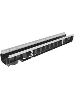 Лоток пластиковый DN 100 Gidrolica Super (1000х149х118,5) 3,6 л/сек арт.0804