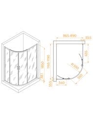 ������� ������ RGW Passage PA-61 (900�1200�1850) �����., ������ 6�� ����������/���� 41086192-11