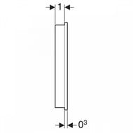 ��������� ������ ���������� ��� Geberit AquaClean Sela, ������, ���������, 147.041.SJ.1