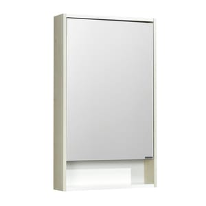 Зеркальный шкаф AQUATON Рико 50 1A212302RIB90 510x135x860, 1 дверца, белый глянец/ясень фабрик