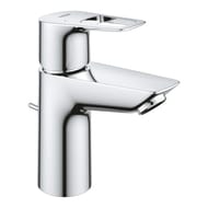 Смеситель для раковины Grohe BauLoop 89 мм, фикс. излив, однозахватный, S-Size, хром 23335001
