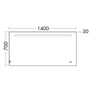  Burgbad Fiumo 140070030 LED, USB, ,  SIIX140