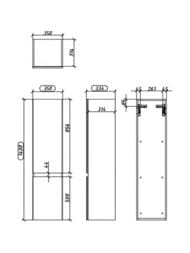 ����� Caprigo ����� ����� 350�1400�334 ���������, ����� 36150R-SF-027