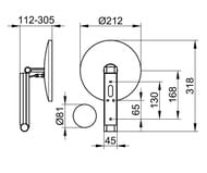������� Keuco iLook_move ���������,5 ������� ���������,���������� �5,������ ����. 17612039002