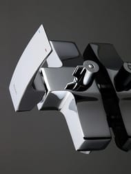 Смеситель для ванны с изливом и дивертором , GAPPO хром, G2207 — изображение 9