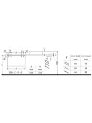    Duravit L-Cube 620400477 2 ,   LC582802222
