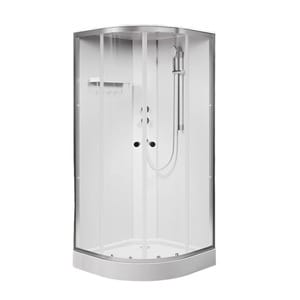 Душевая кабина AM.PM X-Joy 1000х1000х2100 стекло прозрачное, профиль хром матовый W94C-401-100MT