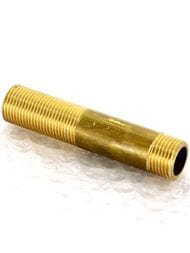 Сгон Tiemme 1/2"х100мм с длинной резьбой, латунь, 1500286 — изображение 2