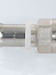 Пресс соединитель прямой VALTEC 20х1/2"В VTm.202.N.002004